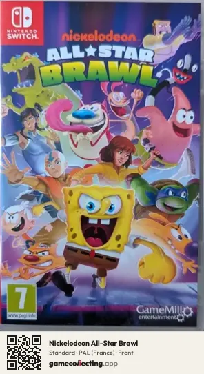 Nickelodeon All-Star Brawl Nintendo Switch, France box front