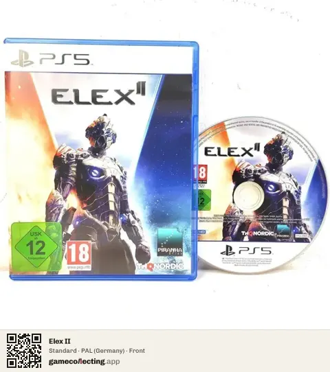 Elex II PlayStation 5, Germany box front