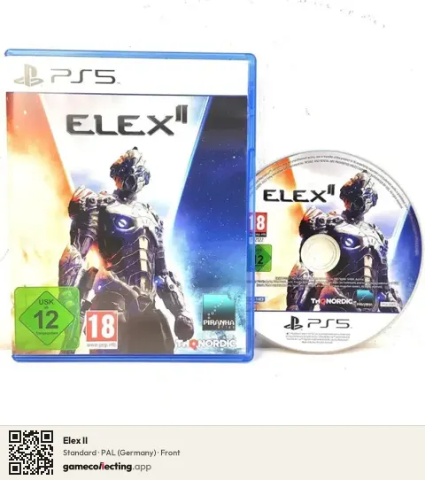 Elex II PlayStation 5, Germany box front