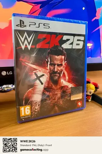 WWE 2K26 PlayStation 5, Italy box front