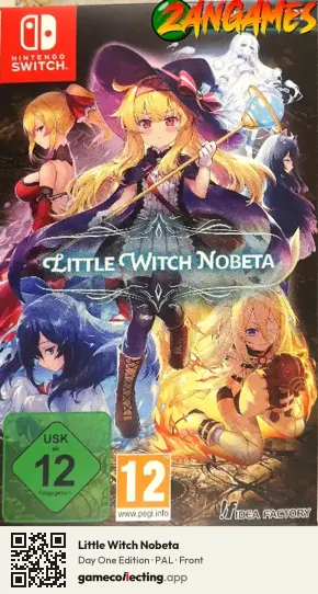 Little Witch Nobeta Nintendo Switch, PAL box front