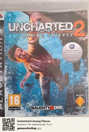 Uncharted 2: Among Thieves PlayStation 3, Netherlands box front