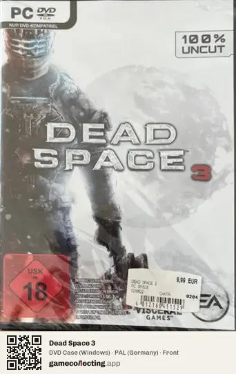 Dead Space 3 Computer, Germany box front