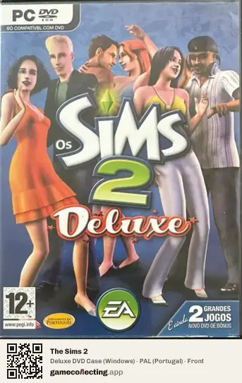 The Sims 2 Computer, Portugal box front