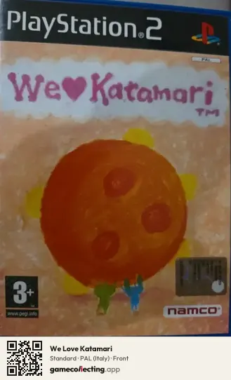 We Love Katamari PlayStation 2, Italy box front