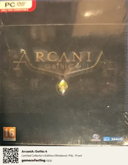 ArcaniA: Gothic 4 Computer, PAL box front
