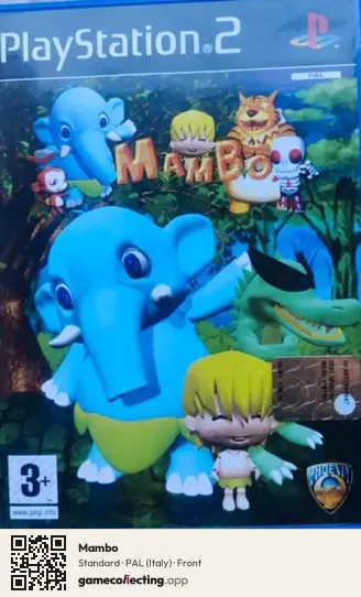 Mambo PlayStation 2, Italy box front