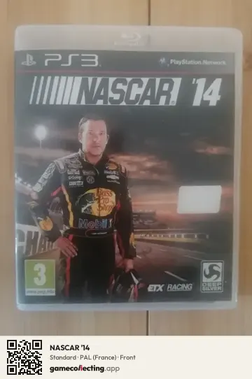 NASCAR '14 PlayStation 3, France box front