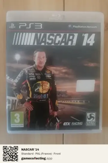 NASCAR '14 PlayStation 3, France box front