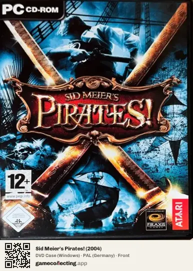 Sid Meier's Pirates! (2004) Computer, Germany box front