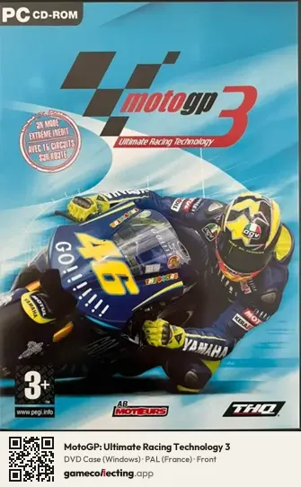 MotoGP: Ultimate Racing Technology 3 Computer, France box front