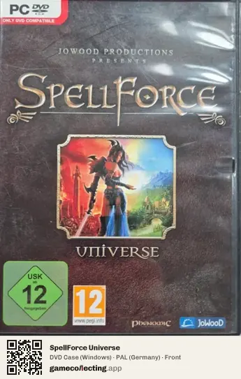 SpellForce Universe Computer, Germany box front
