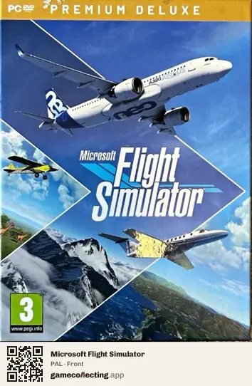 Microsoft Flight Simulator Computer, PAL box front