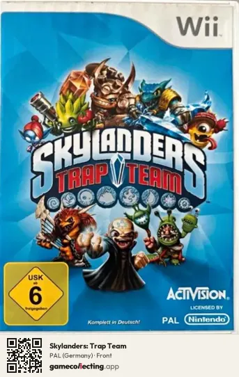 Skylanders: Trap Team Nintendo Wii, Germany box front