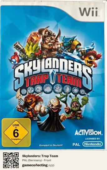 Skylanders: Trap Team Nintendo Wii, Germany box front