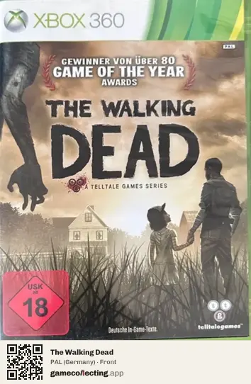 The Walking Dead Xbox 360, Germany box front