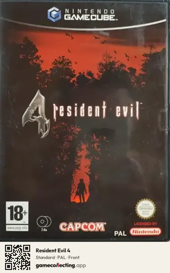 Resident Evil 4 Nintendo GameCube, PAL box front