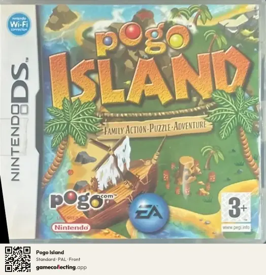 Pogo Island Nintendo DS, PAL box front