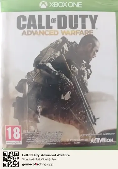Call of Duty: Advanced Warfare Xbox One, Spain box front