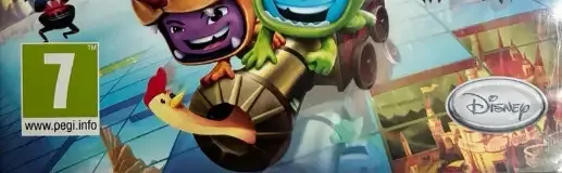 Disney Universe, the PEGI square on its front