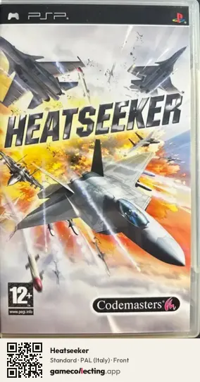 Heatseeker PlayStation Portable, Italy box front
