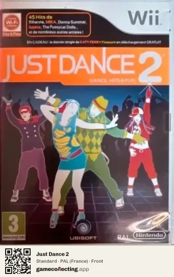 Just Dance 2 Nintendo Wii, France box front