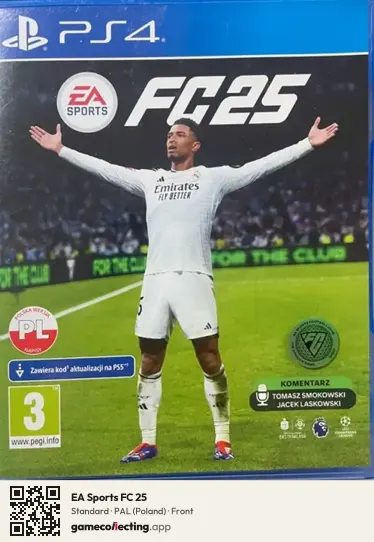 EA Sports FC 25 PlayStation 4, Poland box front