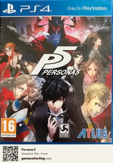 Persona 5 PlayStation 4, PAL box front