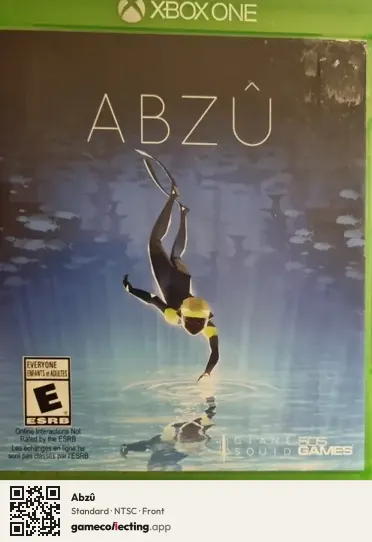 Abzû Xbox One, NTSC box front