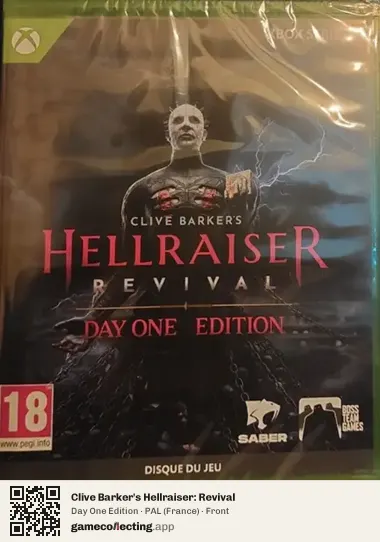 Clive Barker's Hellraiser: Revival Xbox Series X, France box front