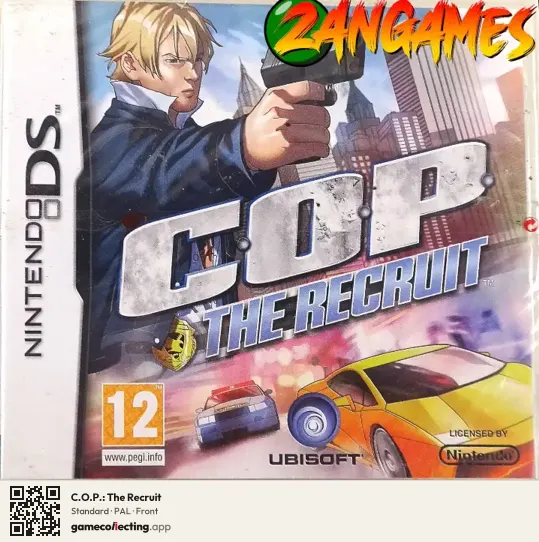 C.O.P.: The Recruit Nintendo DS, PAL box front