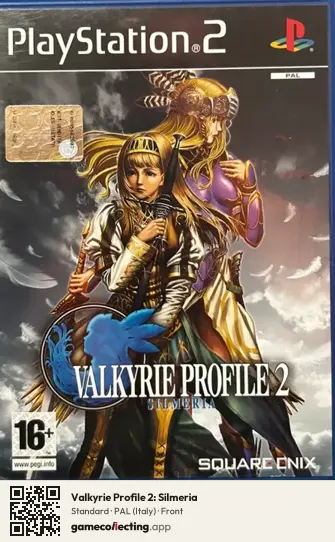 Valkyrie Profile 2: Silmeria PlayStation 2, Italy box front