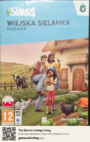 The Sims 4: Cottage Living Computer, Poland box front