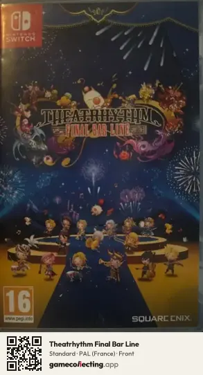 Theatrhythm Final Bar Line Nintendo Switch, France box front
