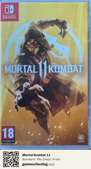 Mortal Kombat 11 Nintendo Switch, Italy box front