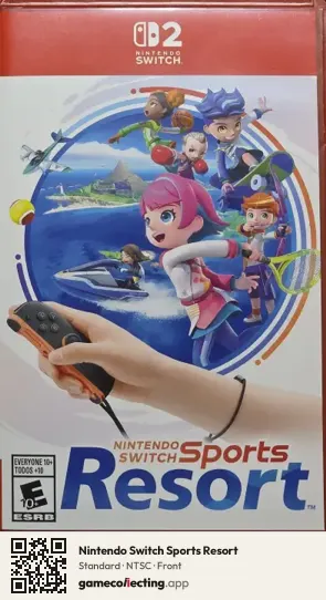 Nintendo Switch Sports Resort Nintendo Switch 2, NTSC box front