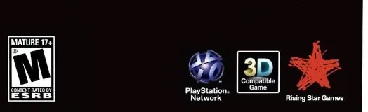 Deadly Premonition, the ESRB box on its front