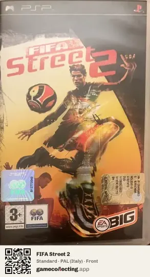 FIFA Street 2 PlayStation Portable, Italy box front