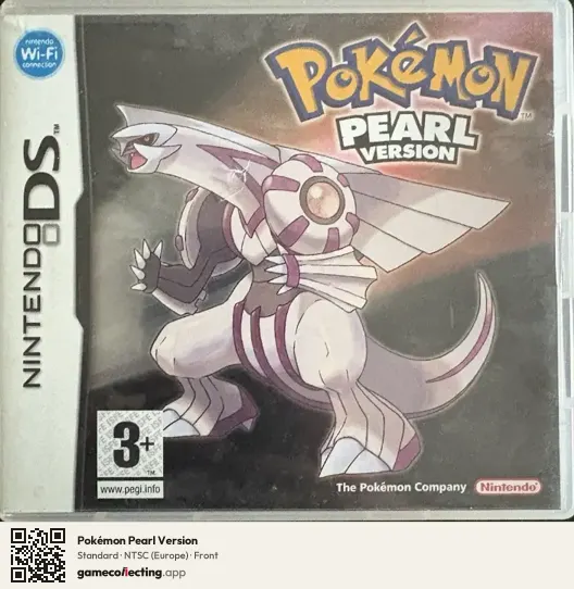 Pokémon Pearl Version Nintendo DS, Europe box front