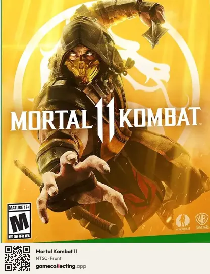 Mortal Kombat 11 Xbox One, NTSC box front