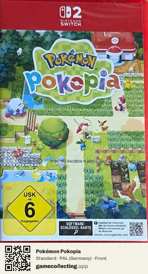 Pokémon Pokopia Nintendo Switch 2, Germany box front