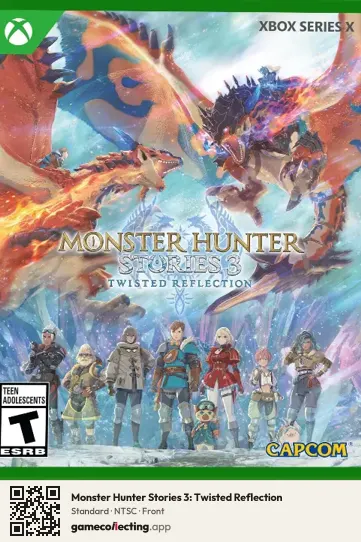Monster Hunter Stories 3: Twisted Reflection Xbox Series X, NTSC box front