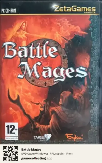 Battle Mages Computer, Spain box front