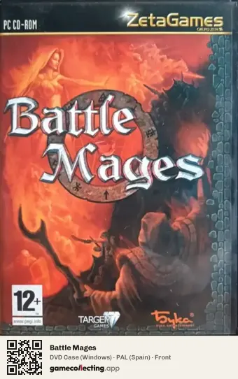 Battle Mages Computer, Spain box front