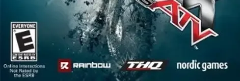 MX vs. ATV Reflex, the ESRB box on its front