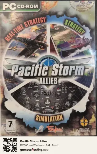 Pacific Storm: Allies Computer, PAL box front