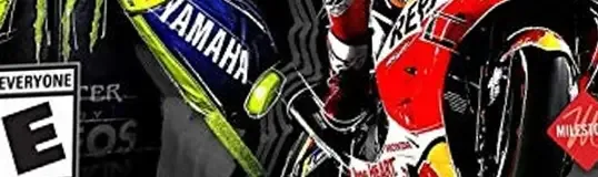 MotoGP 20, the ESRB box on its front