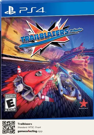 Trailblazers PlayStation 4, NTSC box front