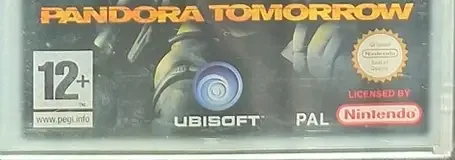 Tom Clancy's Splinter Cell, the PEGI square on its front