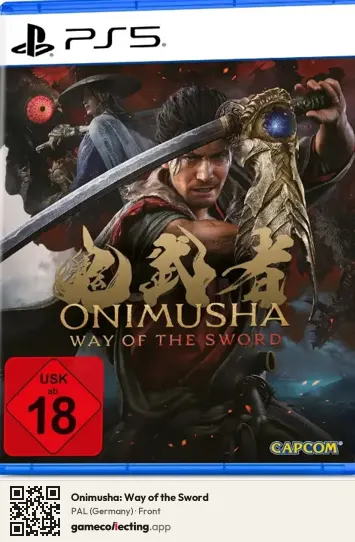 Onimusha: Way of the Sword PlayStation 5, Germany box front